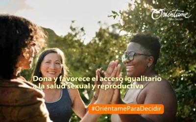 Dona y garantiza el acceso a la salud sexual y reproductiva para personas en situación de vulnerabilidad
