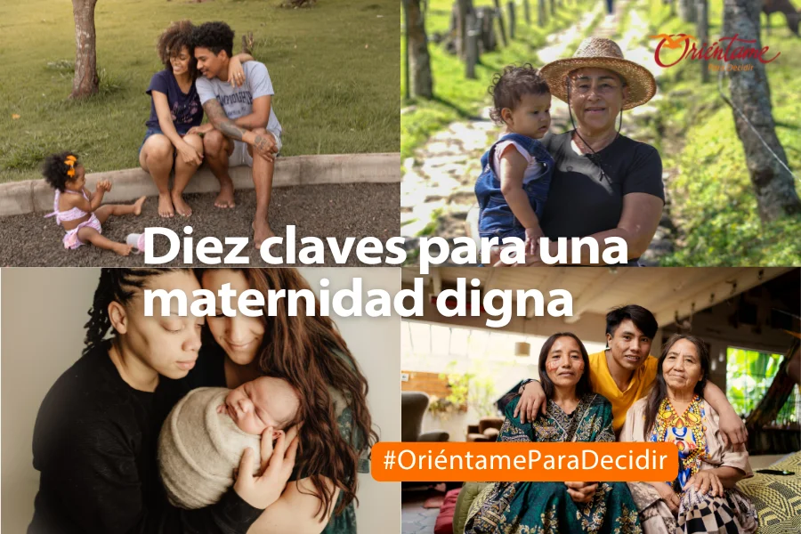 Diez claves para una maternidad digna