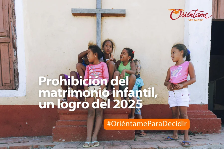 Prohibición del matrimonio infantil, un logro del 2025