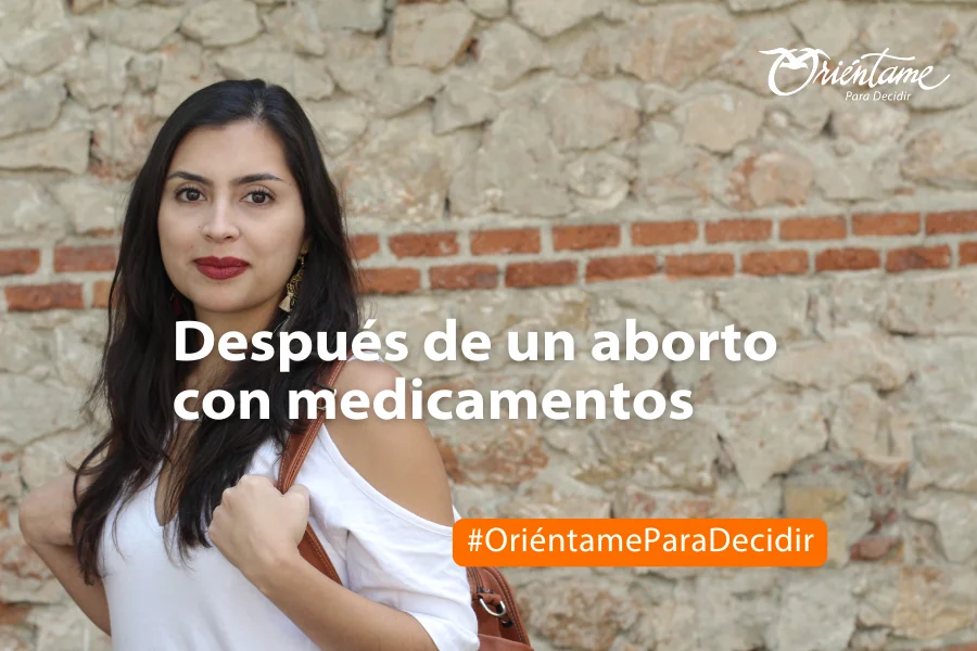 ¿Qué pasa después de un aborto con medicamentos?